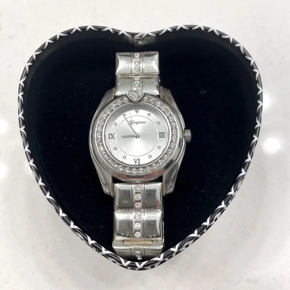 Brighton | Jewelry | Beautiful Brighton Hearts And Crystals  display picture 2